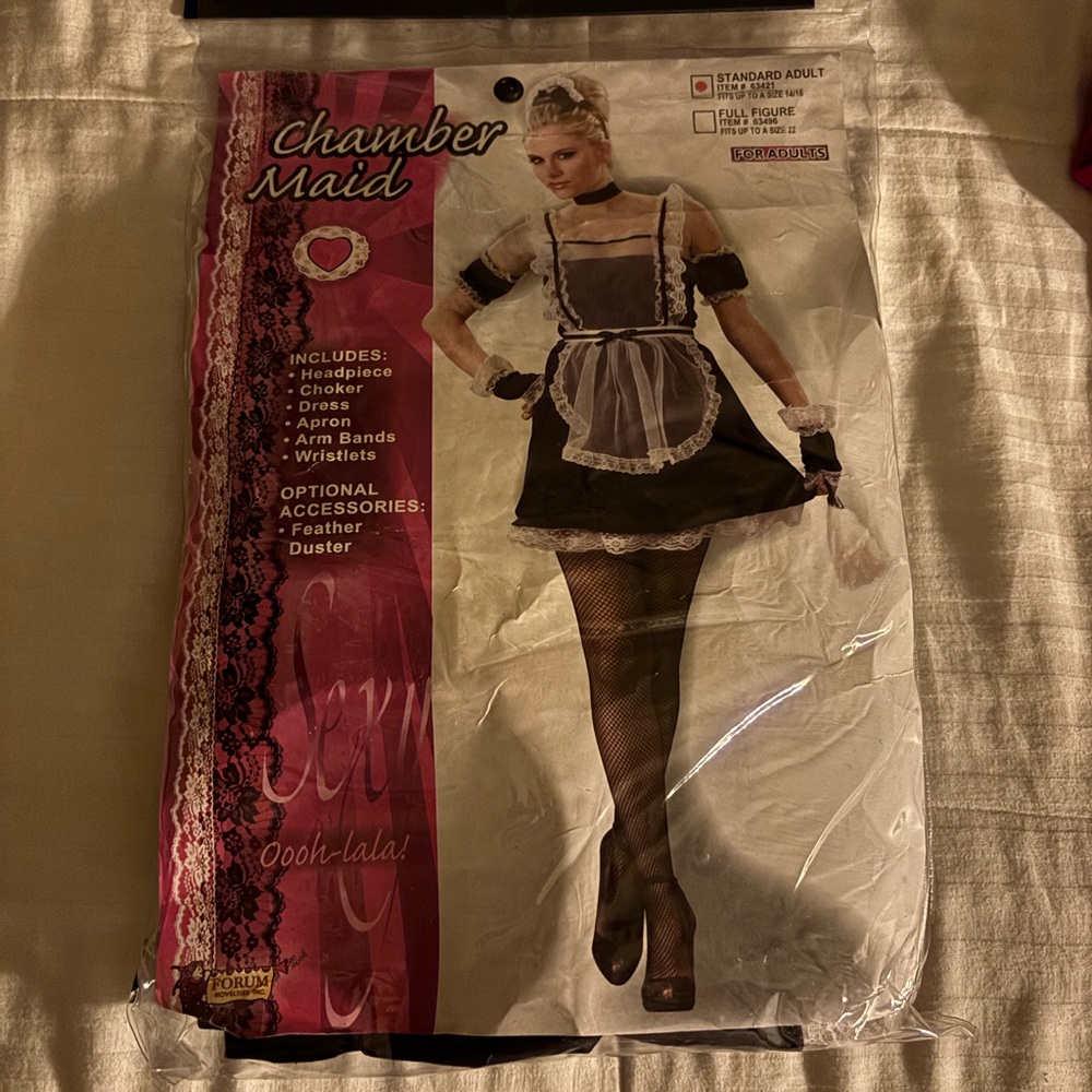 Forum Novelty Inc. Black and White Maid Costume